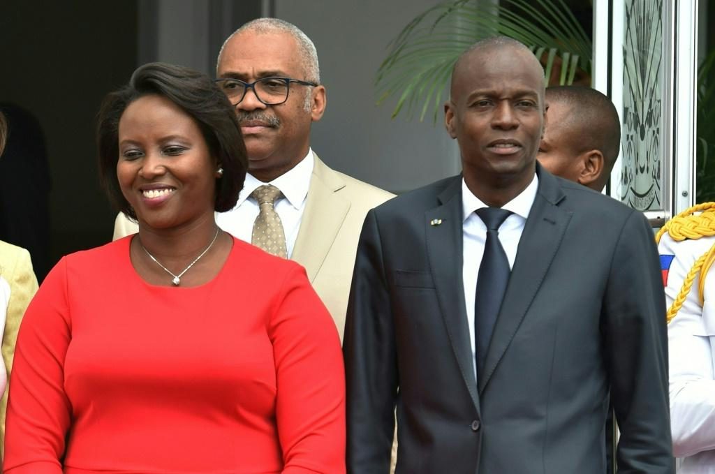 Wounded widow of Haiti's slain president returns home: official