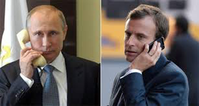 Putin Macron Discuss Russias Security Guarantees Over Ukraine