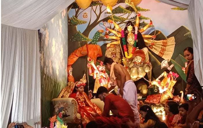 Durga Puja Being Celebrated In Rajshahi | District