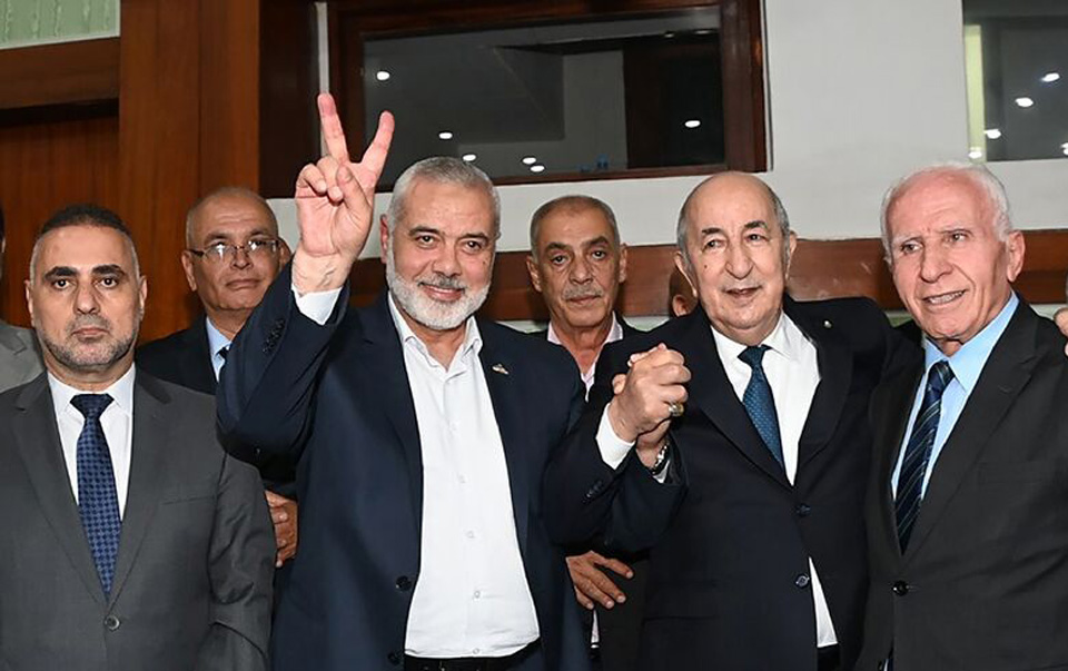 Palestinian Factions Sign Reconciliation Deal In Algiers News