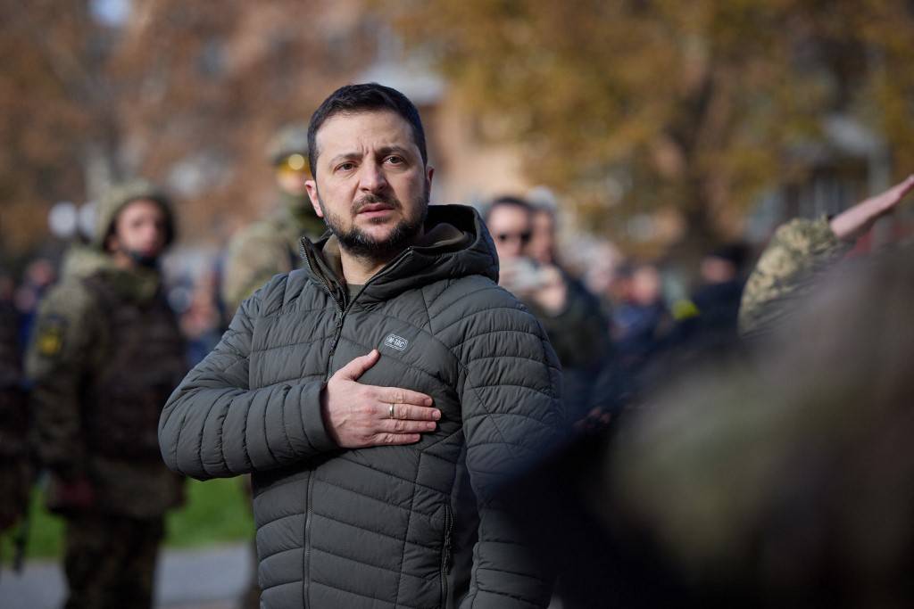 Ukraine's Zelensky Hails Kherson Capture As 'beginning Of End Of War ...