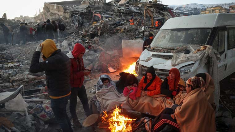 Turkey Syria Quake Toll Tops 15 000 Cold Compounds Misery News