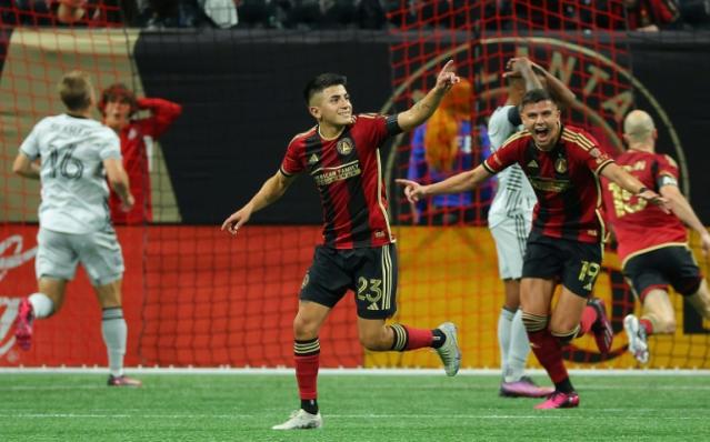 Gazdag, Carranza each score 2 goals as Union beats Crew 4-1