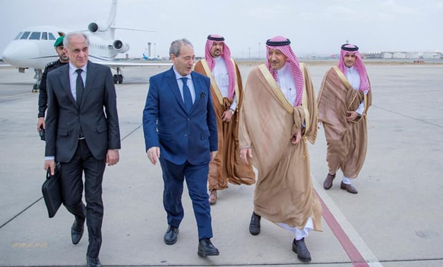 Saudi Arabia, Syria Discuss 'steps' To End Damascus's Diplomatic ...