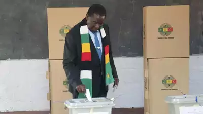 Zimbabwe's President Mnangagwa Wins Second Term In Disputed Vote ...