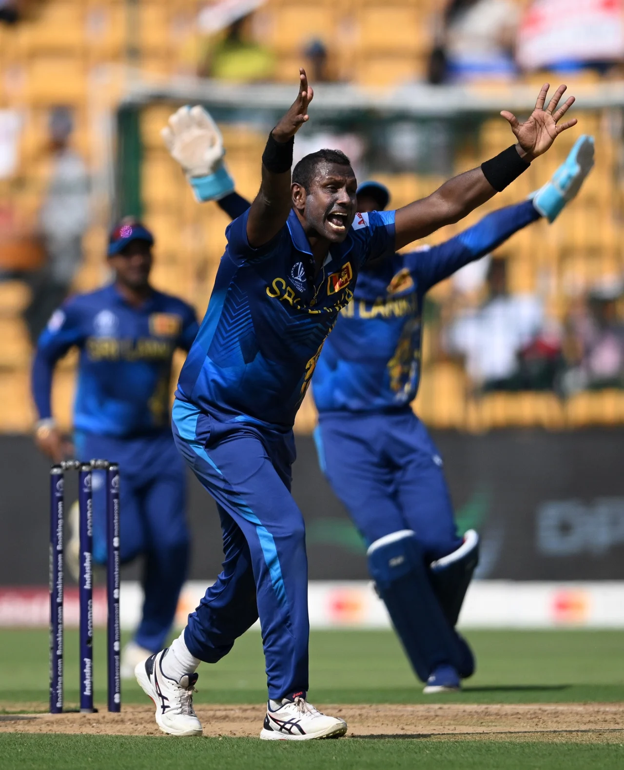 Sri Lanka's Mathews makes instant impact at World Cup