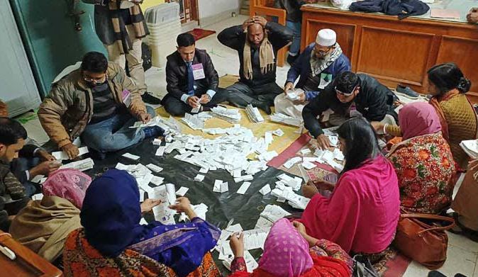 42 Pc Vote Cast In Rajshahi Counting Goes On District   Image 166902 1704631105 