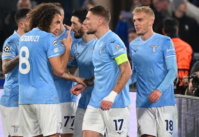 Immobile hands Lazio Champions League advantage over troubled