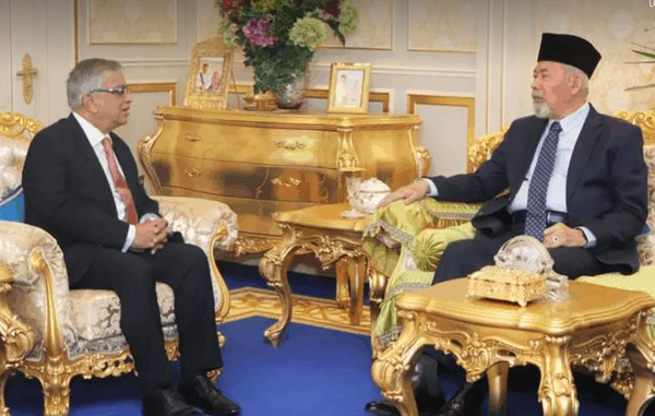 BD envoy discusses bilateral issues with Malaysia's Sabah Governor