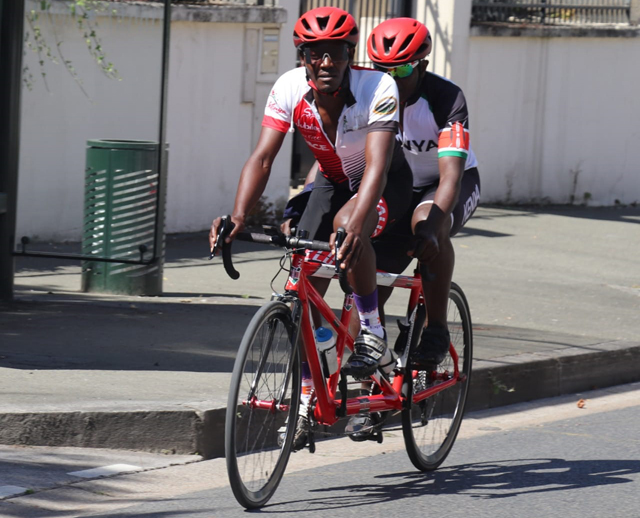 'Wonderful, weird world' takes Kenya's Dennis to last-gasp Paralympics cycling