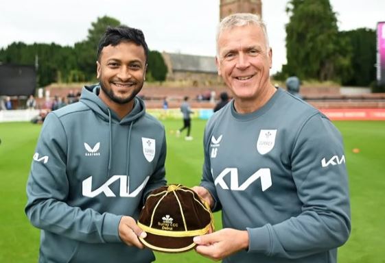 Shakib makes Surrey debut memorable 