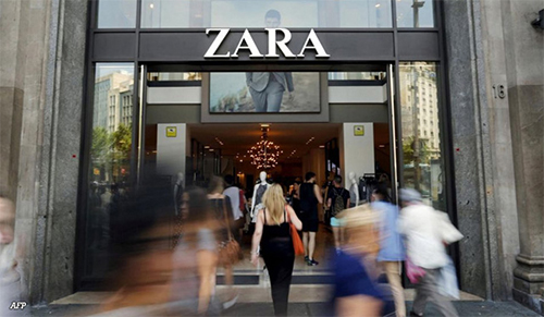 Zara owner Inditex posts record profit for first half