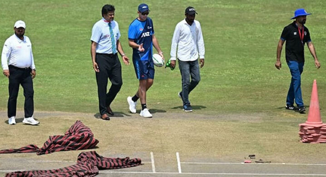 Afghanistan-NZ Test faces complete washout after day four called off