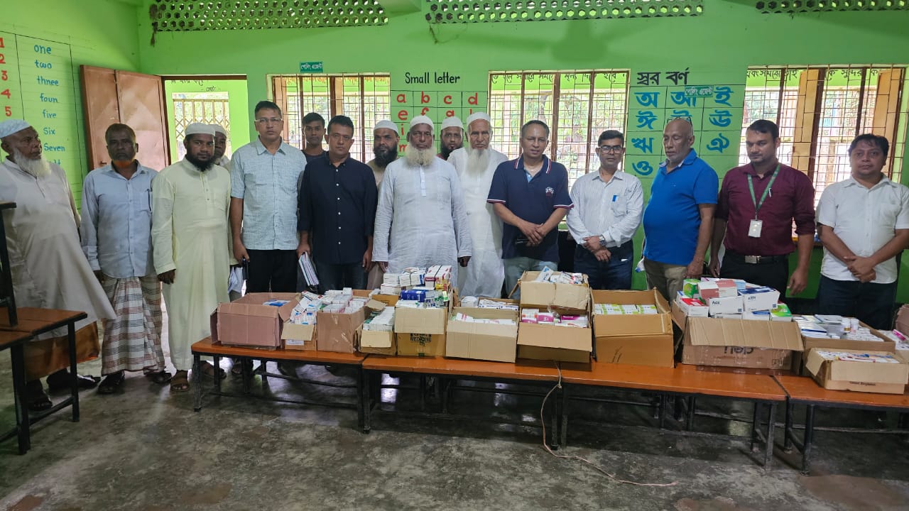 Medical camp held for flood-hit people in Feni