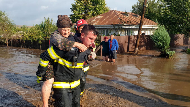 Storm Boris wreaks havoc across eastern and central Europe