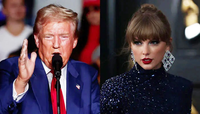 'I HATE TAYLOR SWIFT' Trump tweets