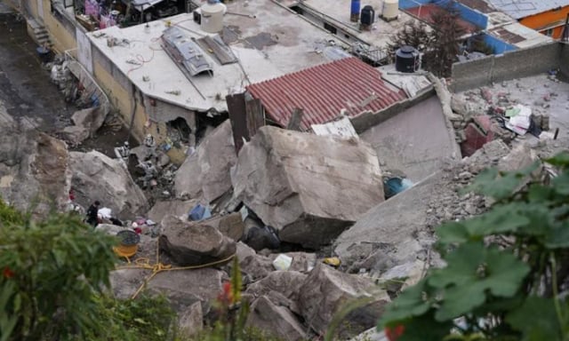 Landslide in Mexico kills at least nine