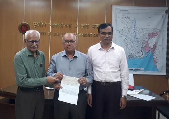 RU provides Taka 46 lakh to CA's relief fund