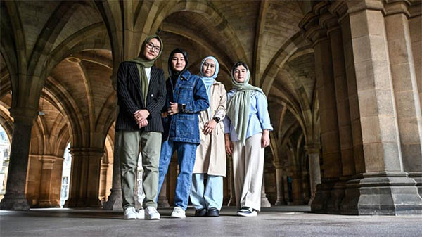 Afghan women continue medical studies in Scotland after Taliban ban