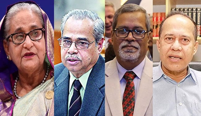 Hasina, 3 ex CECs  sued in Ctg Sedition case   