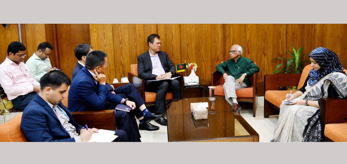 ADB delegation meets Planning Adviser