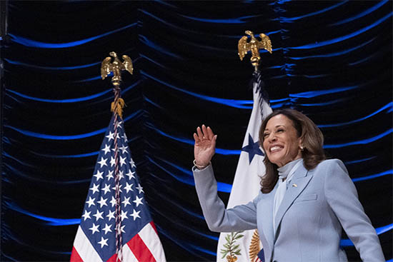 Harris courts minorities amid US poll bump, but misses key union nod