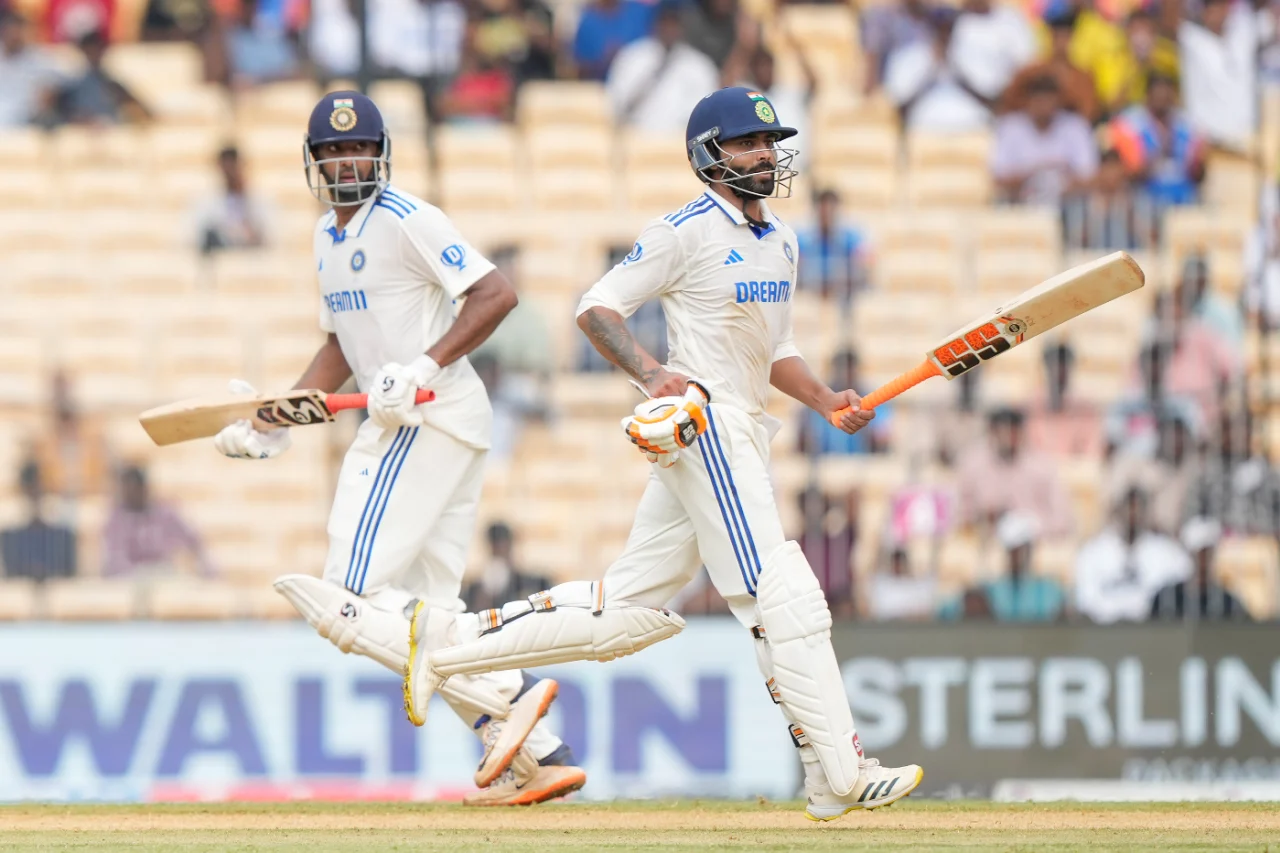 Ashwin, Jadeja put India on top amid Hasan heroics  