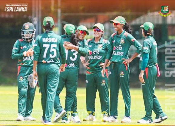 Tigresses beat Sri Lanka by 8 wickets in fifth T20