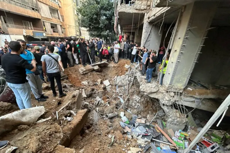 Lebanon says three killed, 17 wounded in Israeli strike on south Beirut