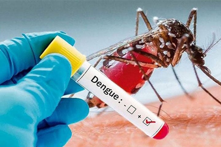 One dies of dengue, 843 hospitalized in a day