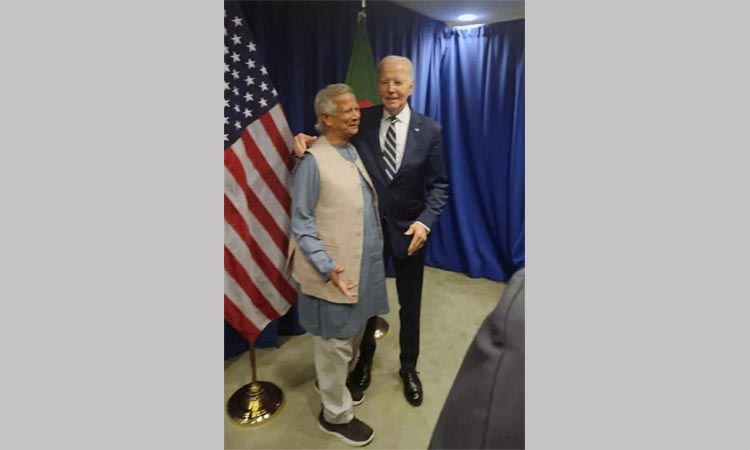 Prof Yunus-Biden meeting starts 