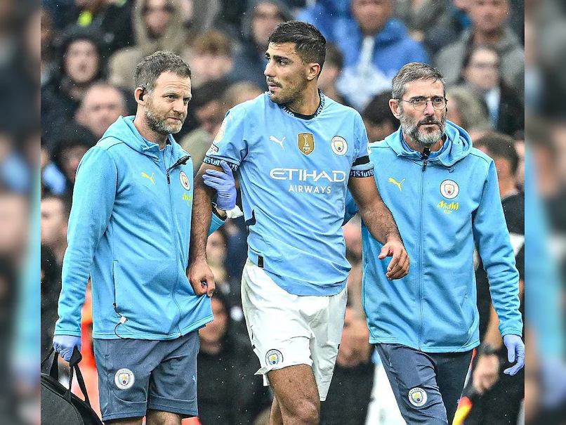 Man City confirm Rodri knee ligament injury