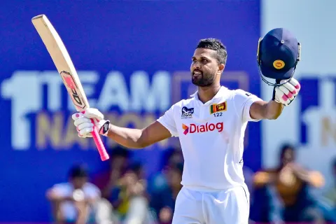 Chandimal century powers Sri Lanka to 306-3 against New Zealand