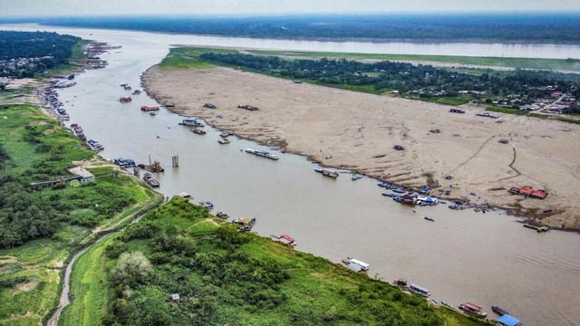 Drought reduces Amazon River in Colombia by as much as 90%: report