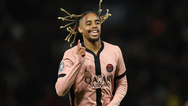 Barcola leads PSG to win over Rennes