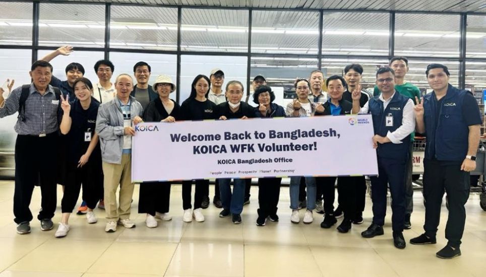 Korean volunteers returning to resume work