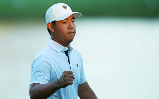 Tom Kim complains of cursing at emotional Presidents Cup