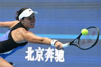 US Open finalist Pegula fights back to reach Beijing last 16