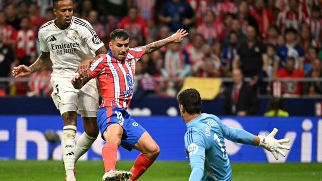 Correa snatches Atletico spiky derby draw against Real Madrid