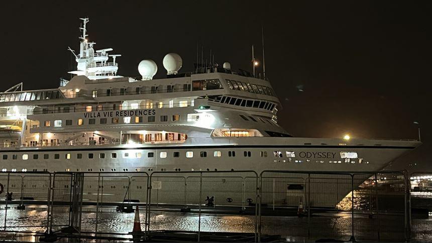 Long-delayed cruise leaves Belfast after four months