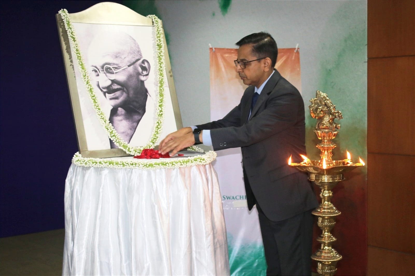 Mahatma Gandhi’s 155th birth anniversary observed in Dhaka  