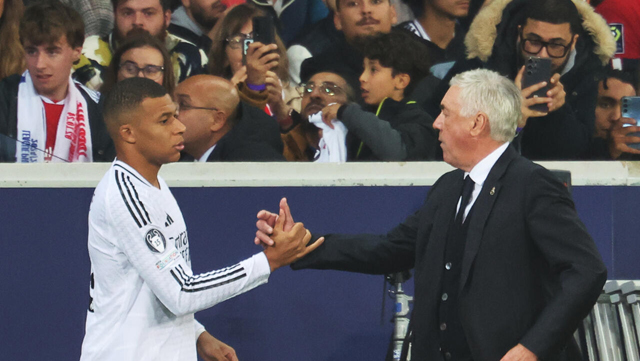 Ancelotti holds hands up as Real Madrid's long unbeaten run ends