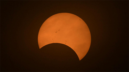 South America treated to rare 'ring of fire' eclipse