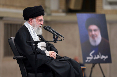 Iran's Khamenei says Hezbollah's fight 'vital service to entire region'