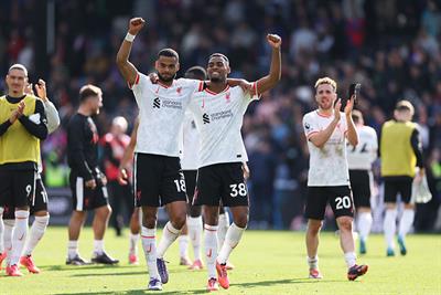 Liverpool extend Premier League lead with win at Palace