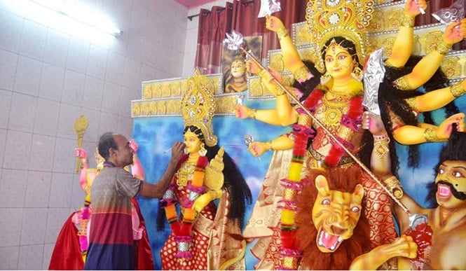 Govt ensures foolproof security in country's 32,666 puja mandaps