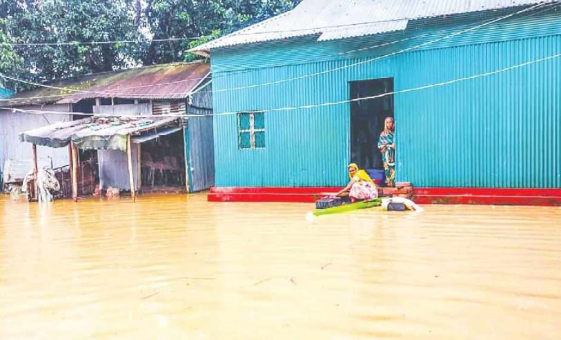 Flood situation improves in Sherpur