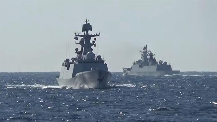 Russia, China hold joint navy patrol in the Pacific