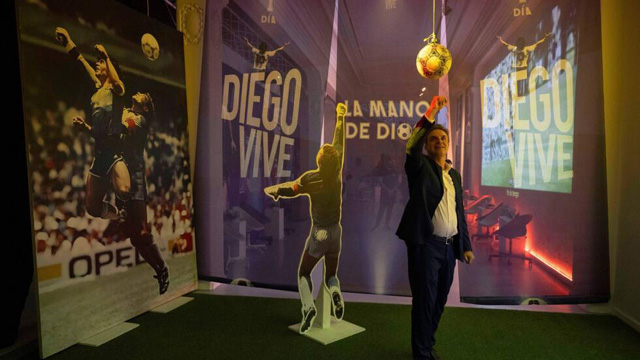 'Diego Lives': Immersive Maradona exhibit hits Barcelona