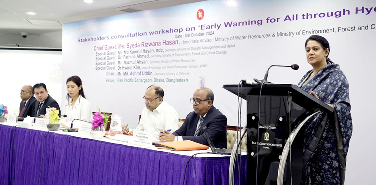 Govt to develop effective early disaster warning system: Rizwana